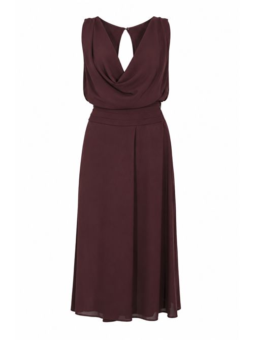 Abito in georgette di viscosa Elisabetta Franchi | AB88461E2644